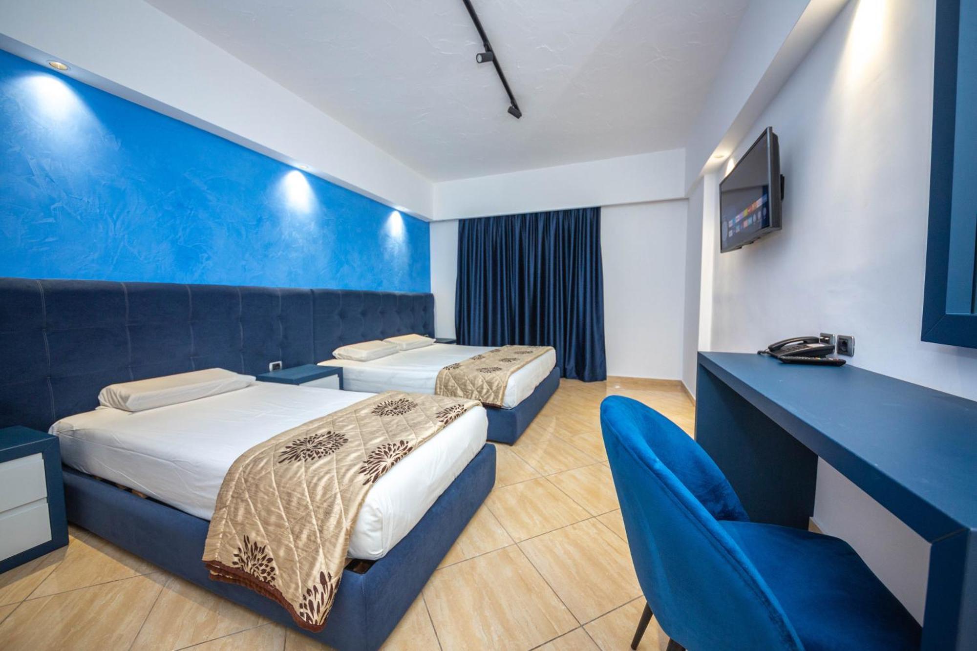 Hotel Blue Sky Sarande Room photo